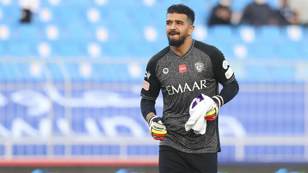 عبدالله المعيوف حارس الهلال يتراجع عن قرار اعتزاله دوليا