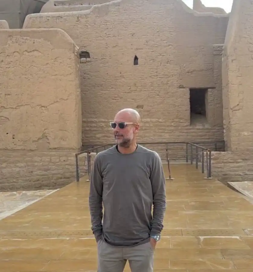 بيب غوارديولا في الدرعية