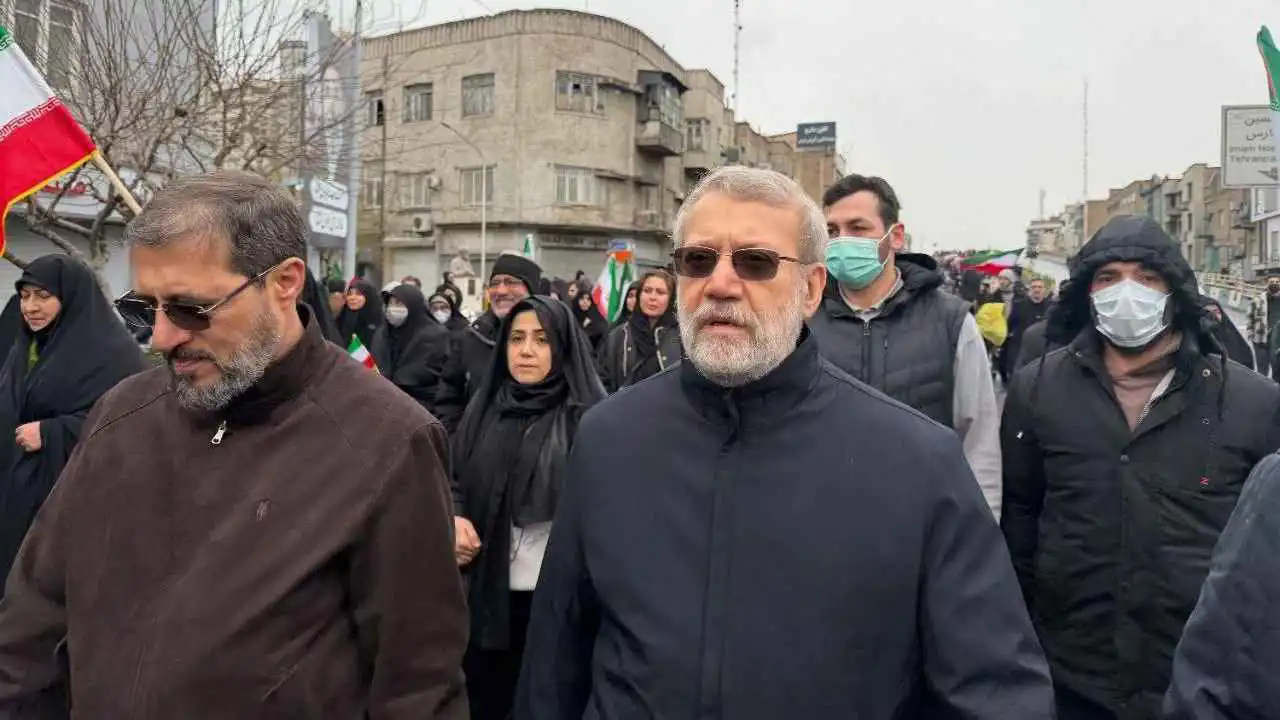 لاريجاني "علناً" من طهران: ترامب لا يعرف الإيرانيين (فيديو)