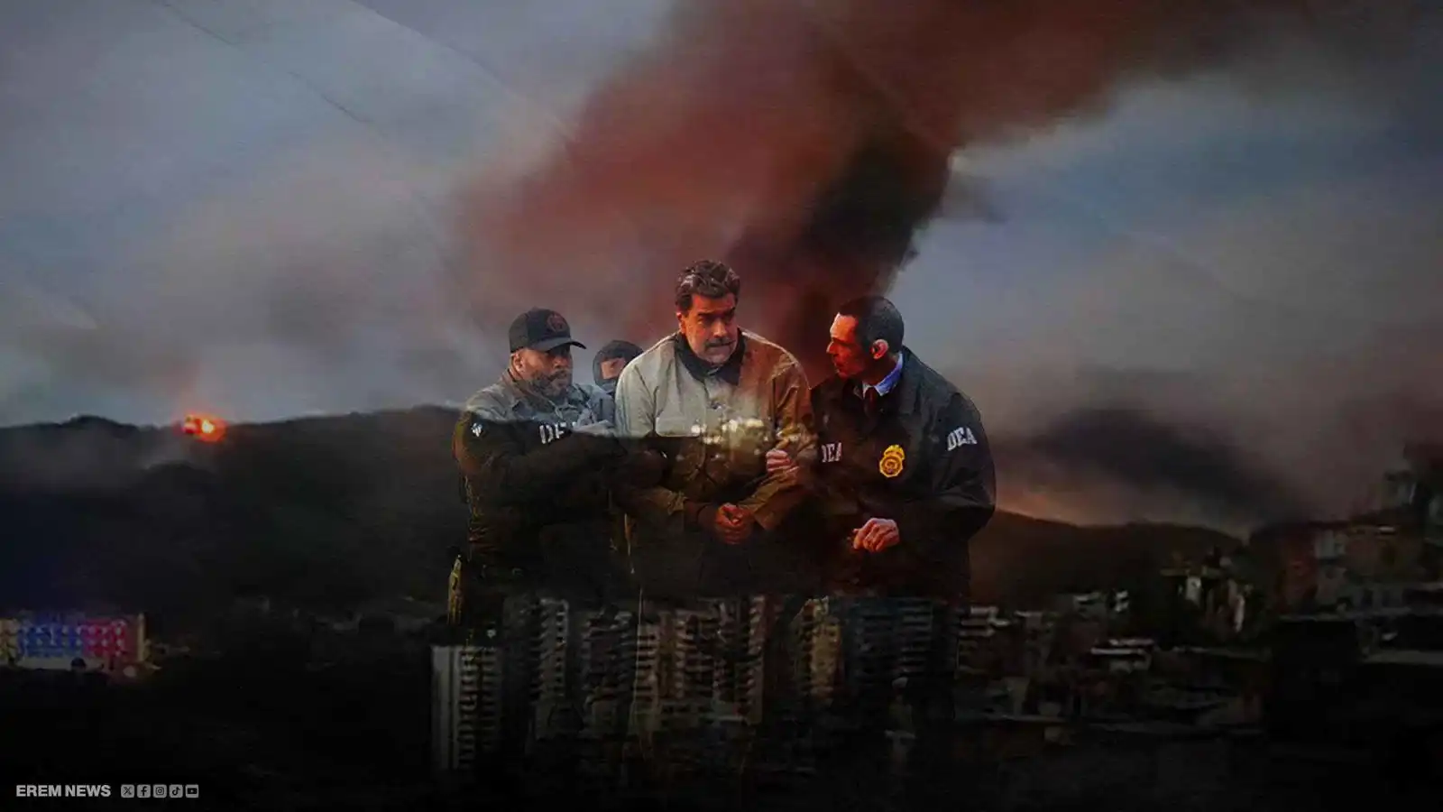 إقياء ونزيف.. "سلاح الضوضاء" الذي شل حراس مادورو خلال اعتقاله (فيديو إرم)