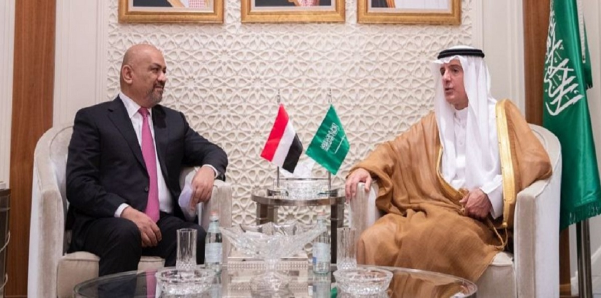 الجبير واليماني يبحثان في الرياض المستجدات باليمن