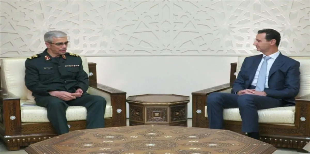 الأسد يبحث مع رئيس الأركان الإيراني استراتيجية عسكرية مشتركة