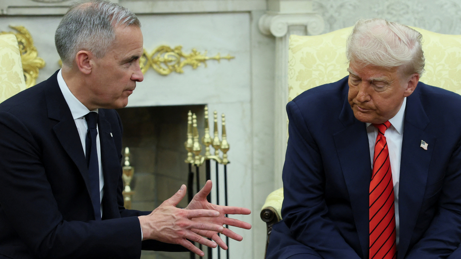 ترامب: خطة كندا للاعتراف بدولة فلسطينية لن تُفسد المحادثات التجارية