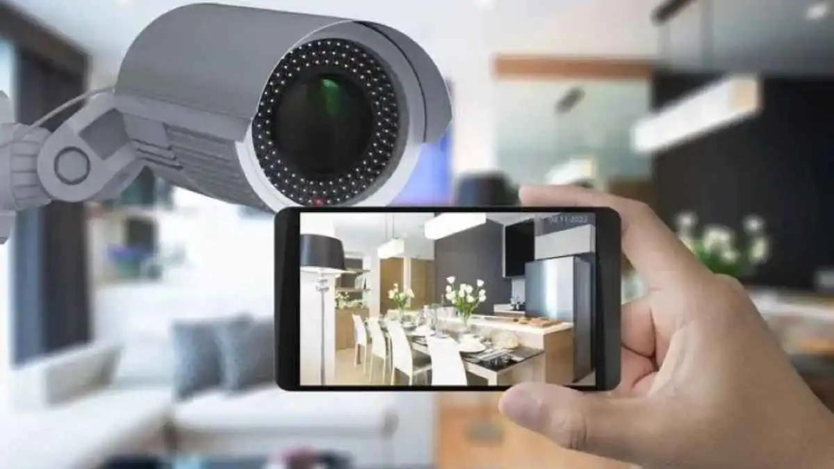 ربط كاميرا المراقبة مع الهاتف الذكي 