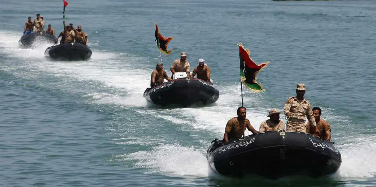 البحرية الليبية تتهم منظمات أوروبية بالتواصل مع عصابات الهجرة‎