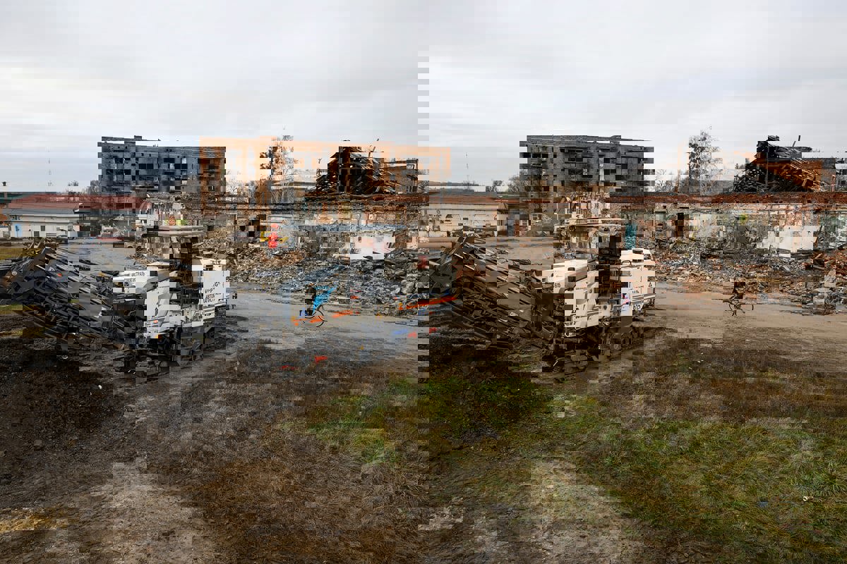 روسيا تستهدف محطة كهرباء وسط أوكرانيا