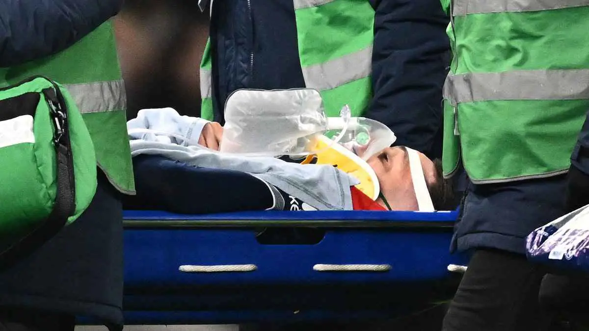 آخر تطورات حالة بنتانكور بعد سقوطه المرعب في مباراة توتنهام وليفربول