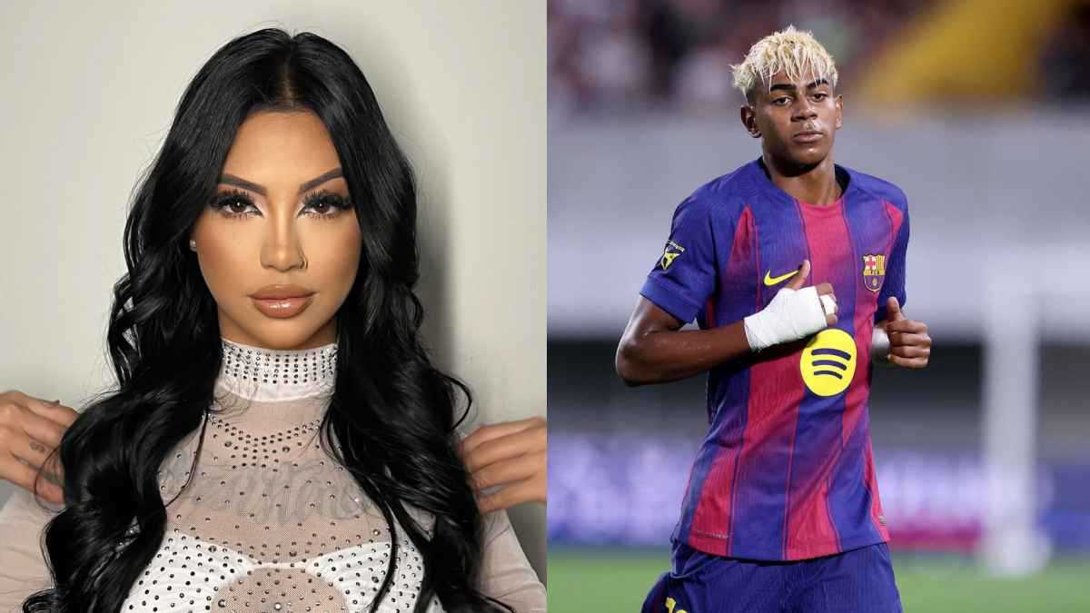 وضع لها قلبا.. من الفاتنة التي فجرت أول أزمة بين لامين يامال ونيكي نيكول؟