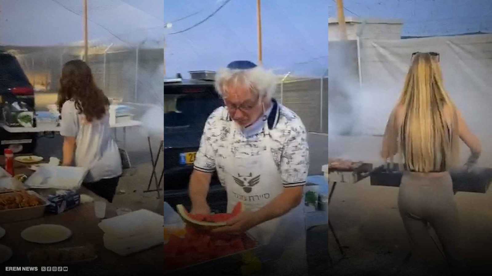 جوعٌ في غزة وشواءٌ على الحدود.. استفزاز صادم يثير غضبا واسعا