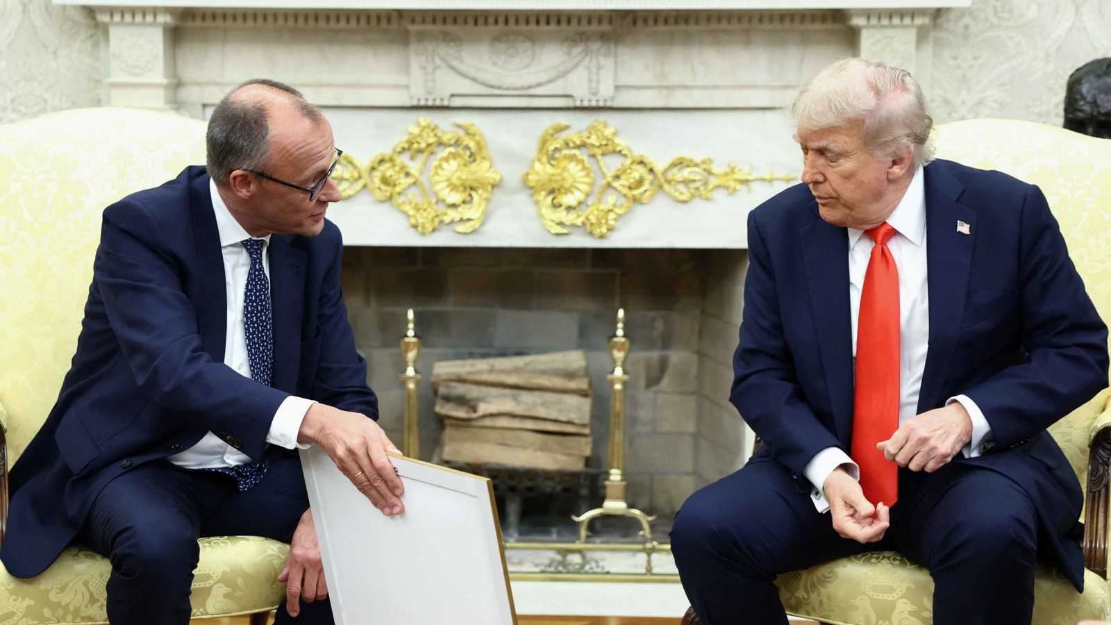 "الاتفاق على الخطوة التالية".. ميرتس وترامب يناقشان الخطة الأمريكية لأوكرانيا