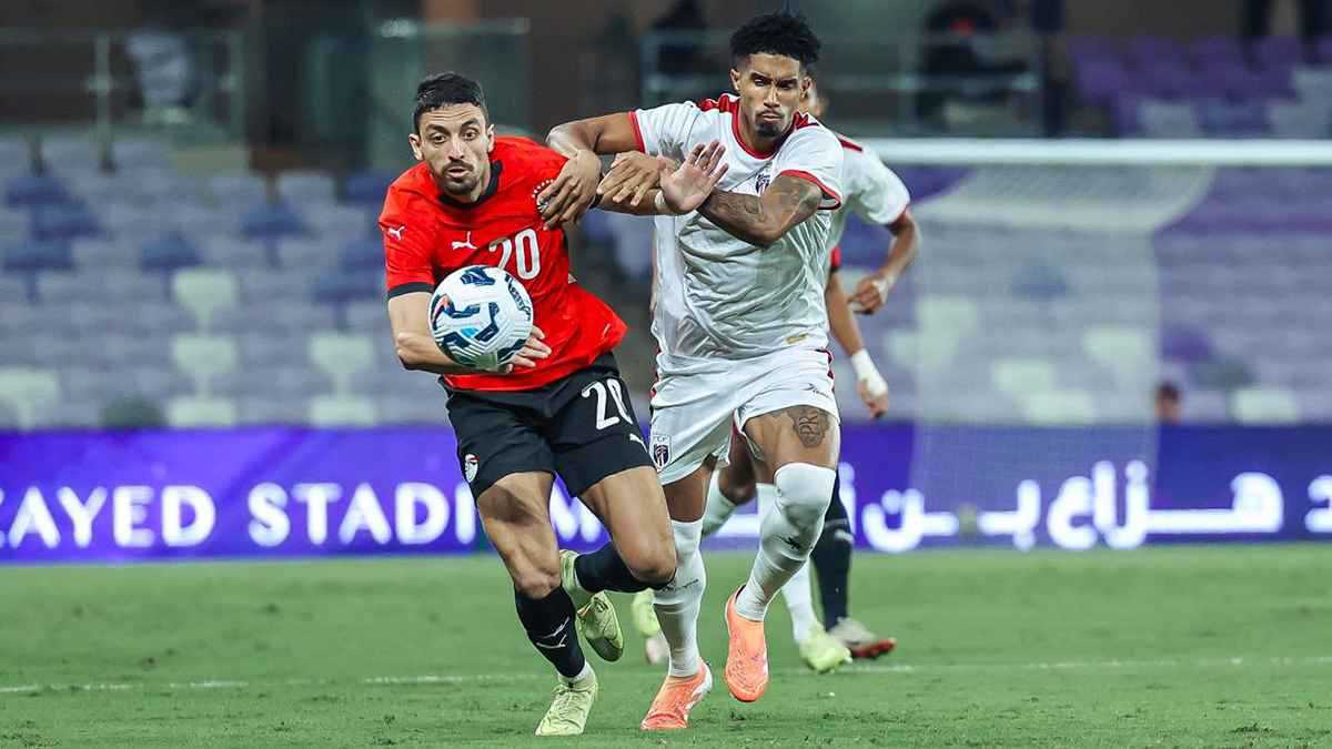 ملخص وأهداف ونتيجة مباراة مصر ضد كاب فيردي