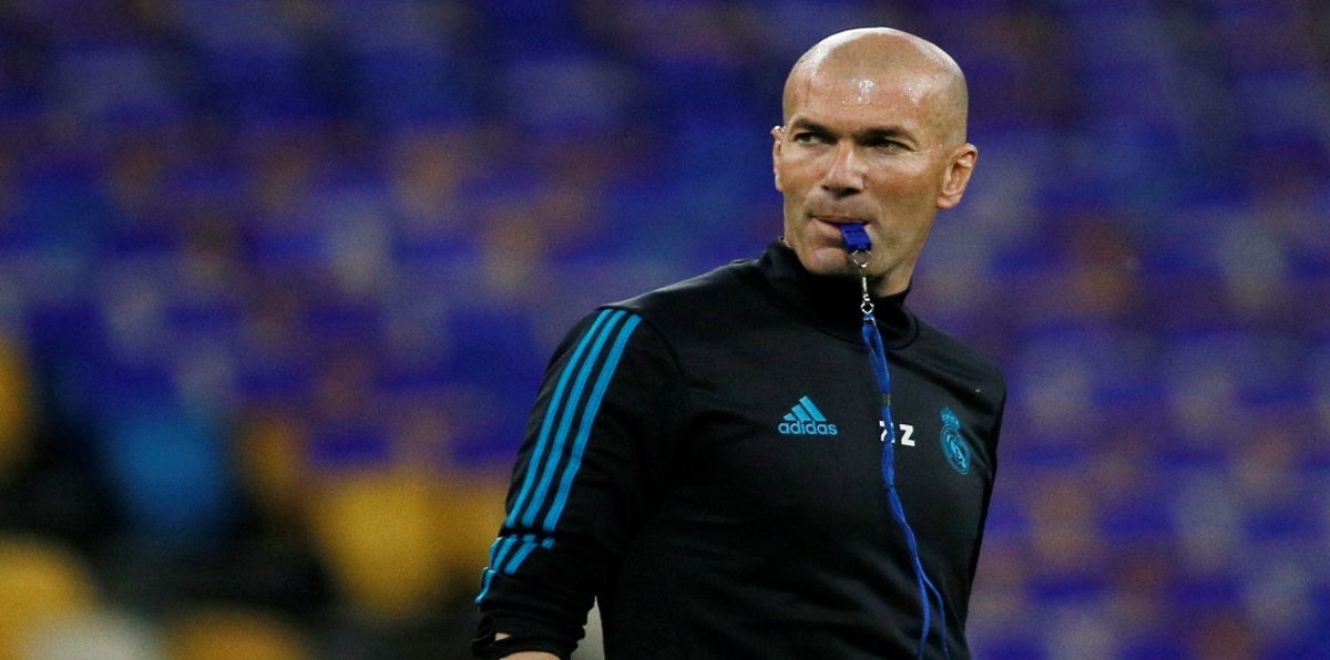 زيدان يفاجئ مشجعي الملكي في مباراة ريال مدريد وليفربول