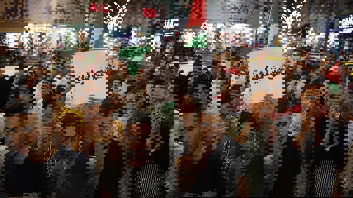 إصابة عشرات الفلسطينيين في مسيرات مؤيدة للأسرى بنابلس