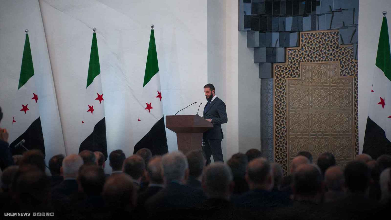 الرئيس السوري أحمد الشرع