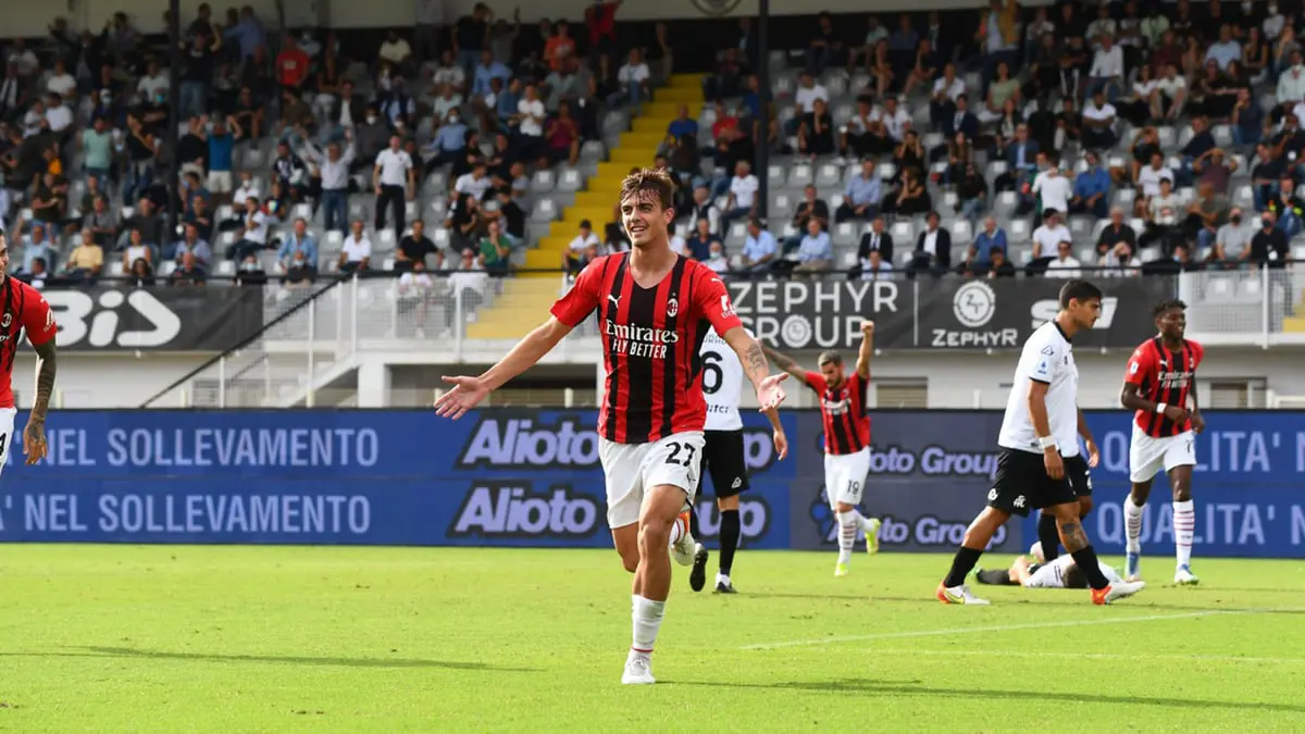 في حضور والده.. ابن مالديني يسجل في ظهوره الأساسي الأول مع ميلان بشباك سبيزيا