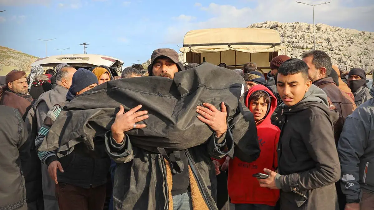 الخوذ البيضاء: وفاة شخصين بسبب الكوليرا بعد زلزال سوريا