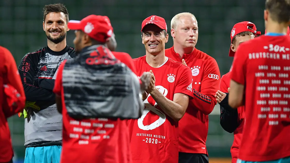 بايرن ميونخ يعادل رقم يوفنتوس في الدوريات الخمسة الكبرى