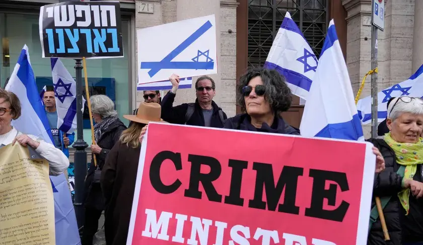 تقرير: آلاف الإسرائيليين في برلين يستعدون لـ"تشويش" زيارة نتنياهو المرتقبة