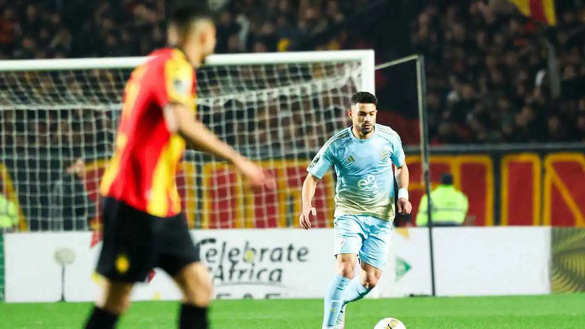 إشارة مثيرة من ياسر إبراهيم لجمهور الترجي التونسي (فيديو)