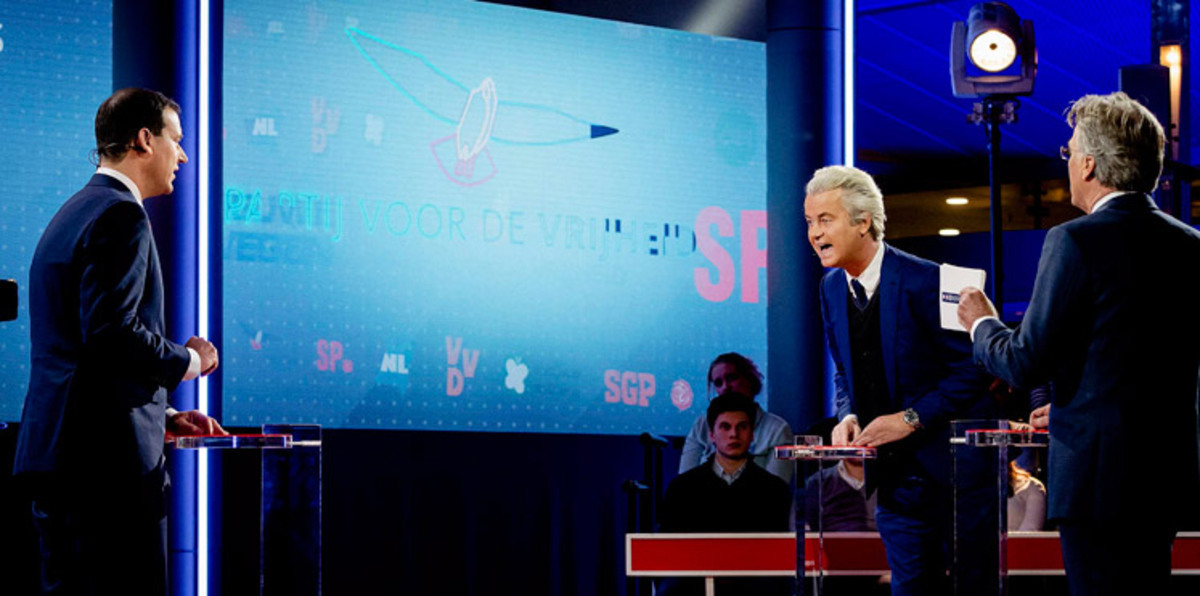 فيلدرز يهاجم الإسلام في المناظرة التلفزيونية الأخيرة قبيل انتخابات هولندا البرلمانية