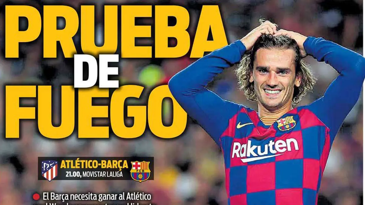 عناوين الصحف الرياضية: غريزمان يواجه "اختبار النار".. ومجموعة الموت في "يورو 2020".. و"الأخضر يعزف في خليجي 24"