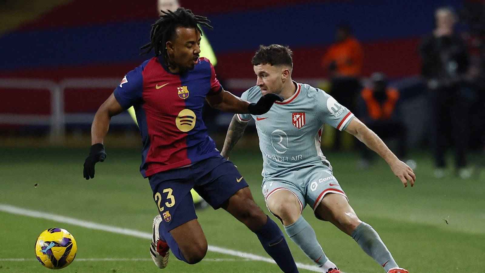 ملخص وأهداف ورجل مباراة برشلونة وأتلتيكو مدريد في الدوري الإسباني