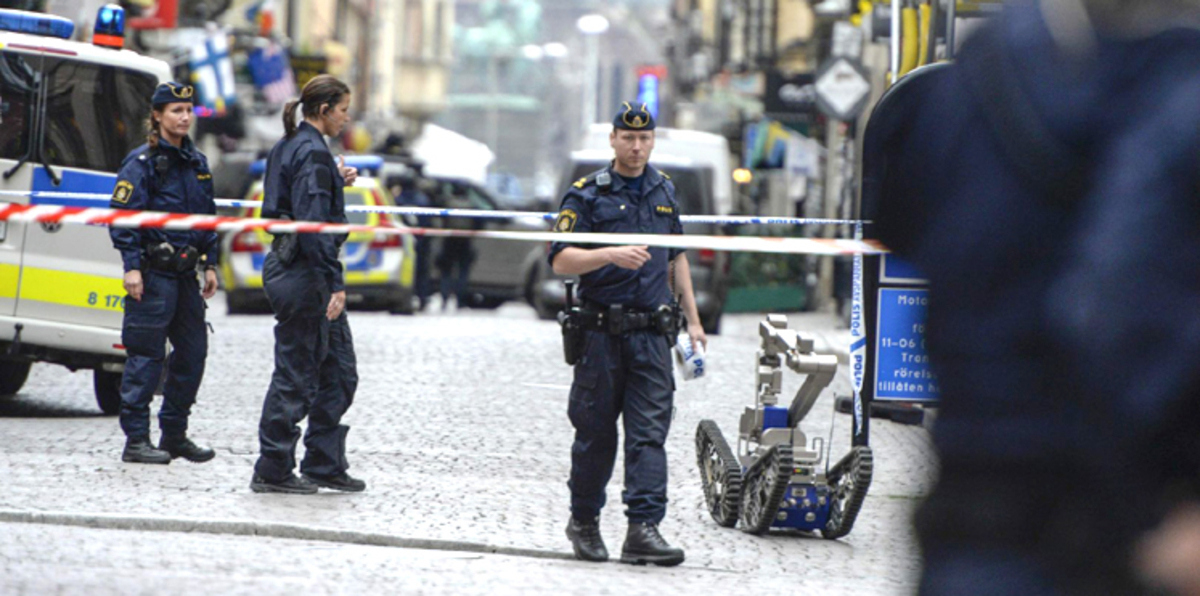 انفجار قنبلة بأحد مطاعم العاصمة السويدية ستوكهولم‎