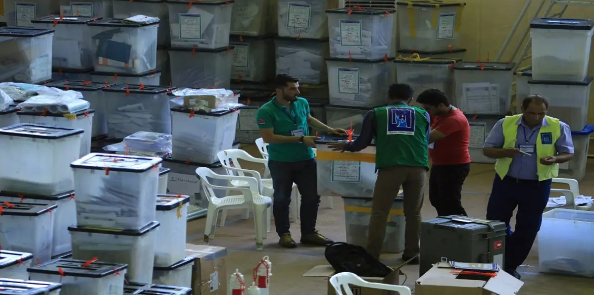 الحكومة العراقية تشكل لجنة للتحقيق في "خروقات مزعومة" بالانتخابات‎