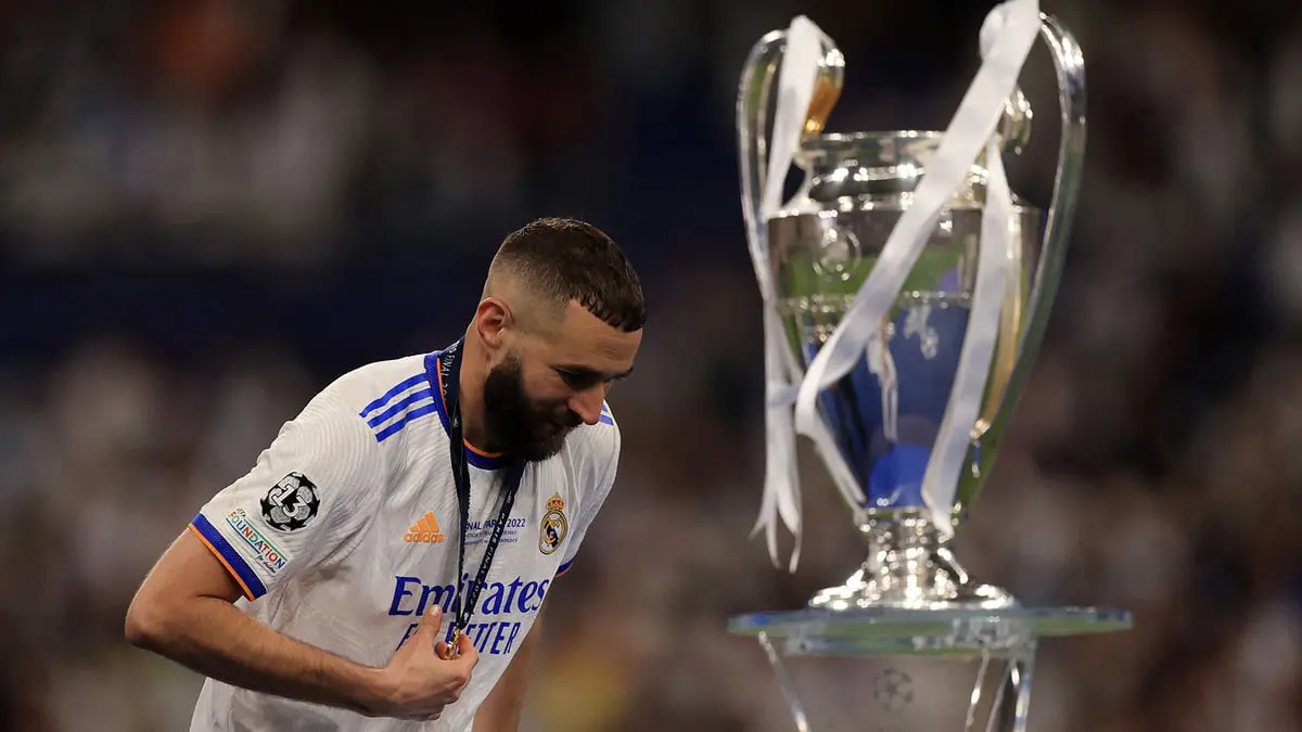 بنزيما: الهدف الملغى فتح باب الفوز لريال مدريد.. وكورتوا: أظهرنا من هو ملك أوروبا