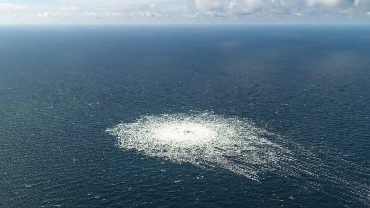 غازبروم : 800 مليون متر مكعب من الغاز تسربت من نورد ستريم