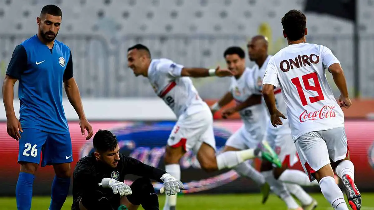 الزمالك يواصل انتصاراته بالدوري المصري ويتخطى سموحة