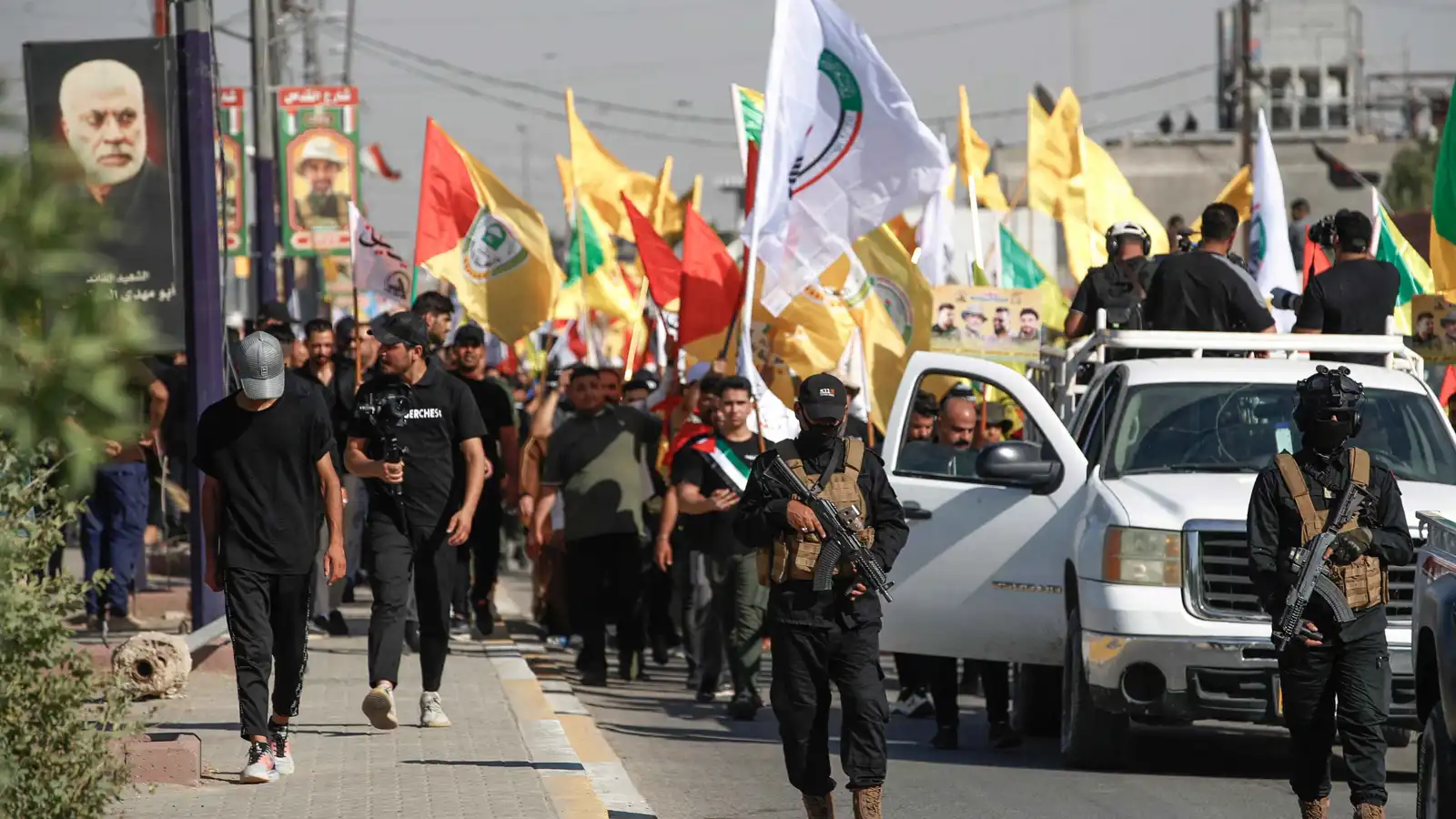 قصف جوي يستهدف مقراً للحشد الشعبي في العراق