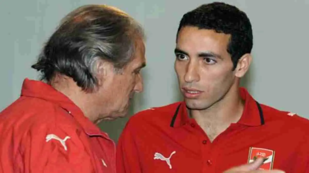 مانويل جوزيه مع محمد أبوتريكة