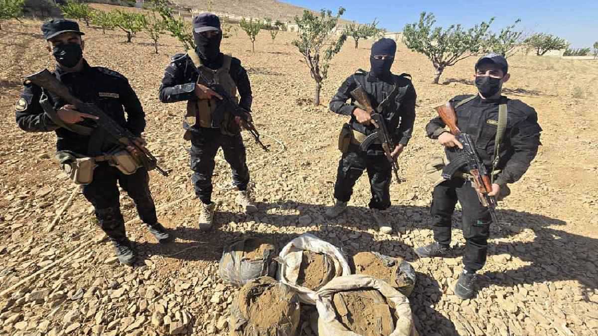 سوريا.. ضبط 60 كيلوغراماً من الحشيش عند الحدود اللبنانية (صور)