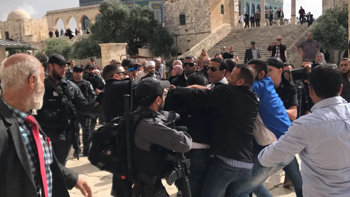 الاحتلال الإسرائيلي يعتقل مدير المتحف الإسلامي في المسجد الأقصى‎