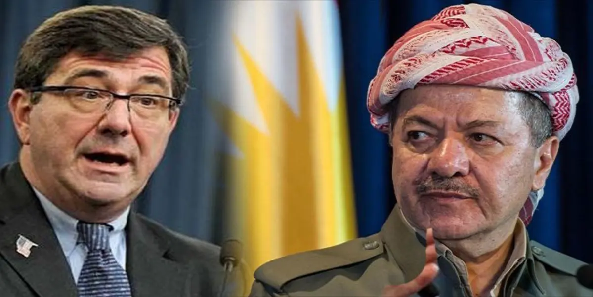 وزير دفاع أمريكا يزور أربيل ويلتقي برزاني