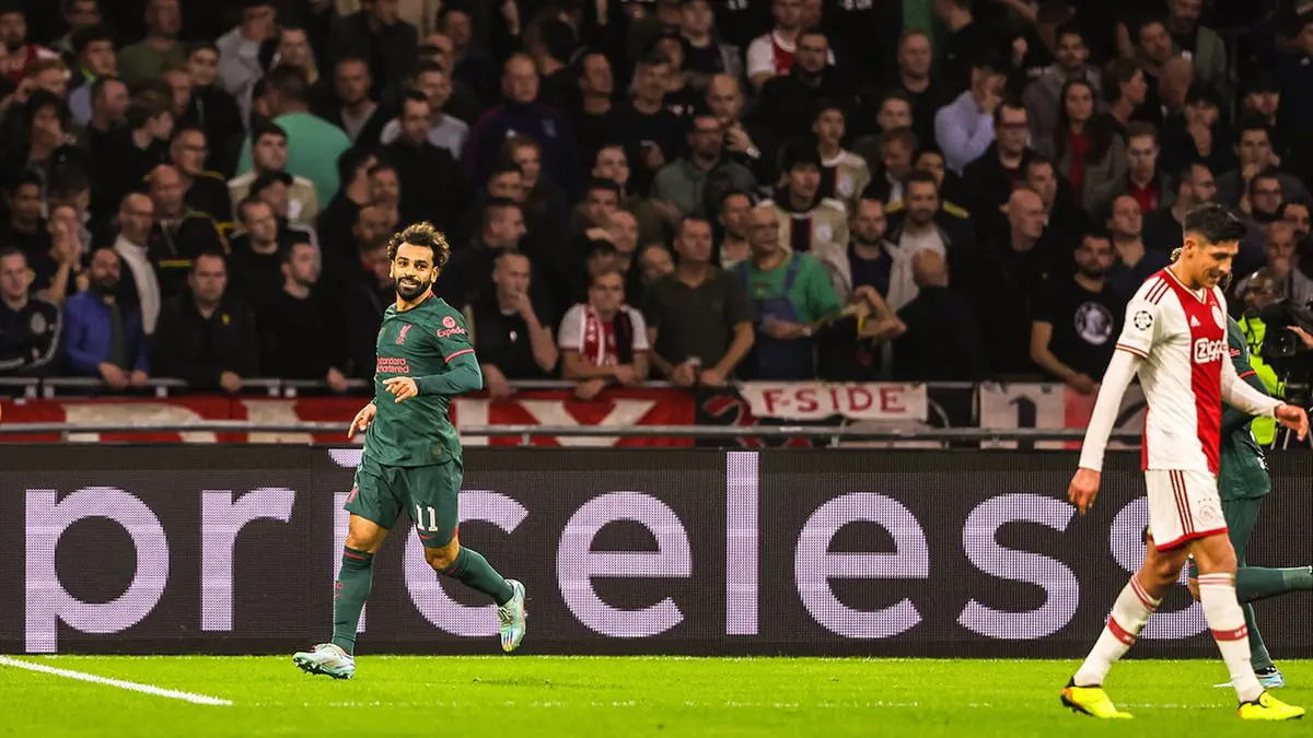 ‏بهدفه في أياكس.. محمد صلاح يتصدر ترتيب هدافي دوري أبطال أوروبا