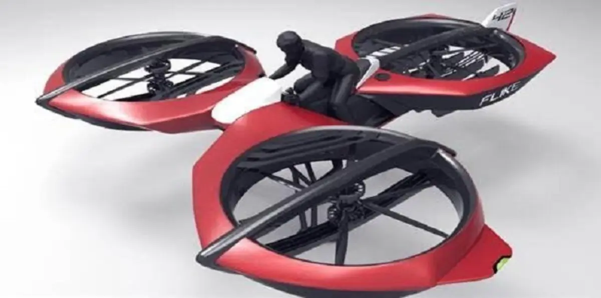 أبوظبي تشهد عرض أول دراجة نارية في العالم تحلق في الجو