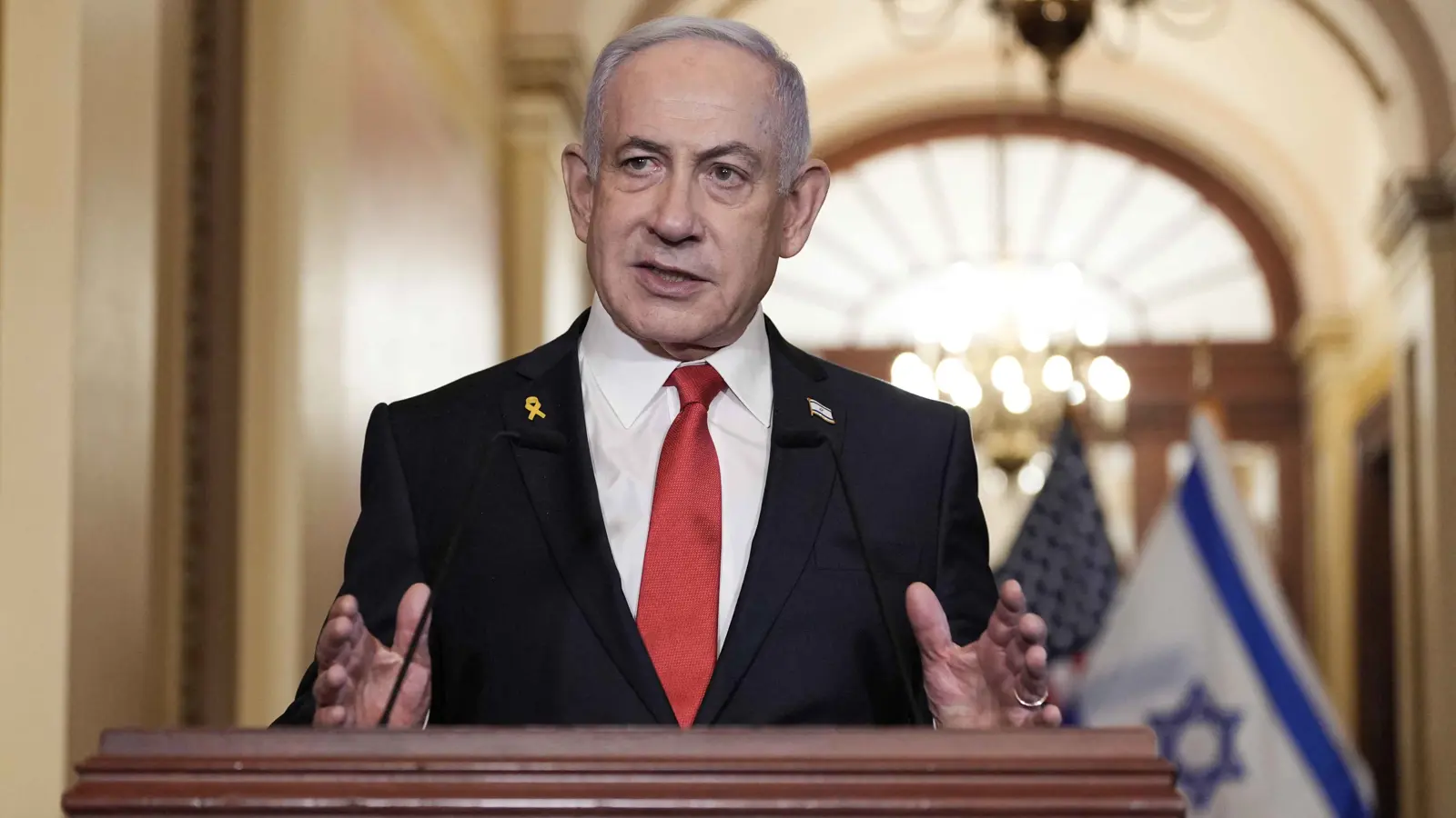 "امرأة من غزة".. نتنياهو يكشف هوية "الجثة الغامضة"