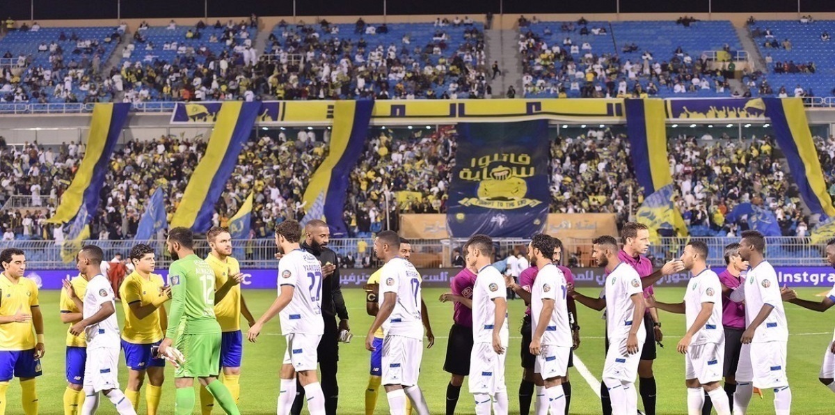 مباراة النصر والفتح.. ظهور أول لتقنية الفيديو وحضور وفد رابطة الدوري الإسباني (شاهد)