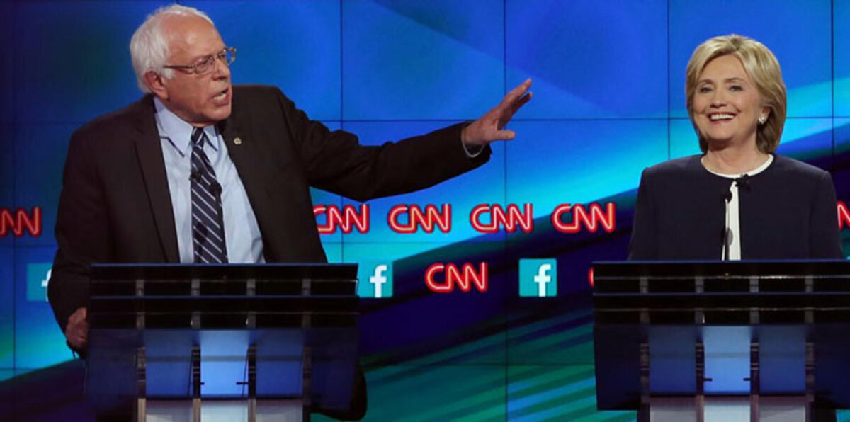 استطلاع: ساندرز منافس شرس لكلينتون