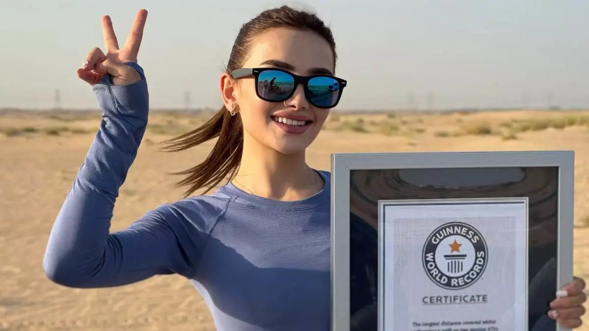 بحركة مذهلة.. سورية تدخل موسوعة غينيس (فيديو)