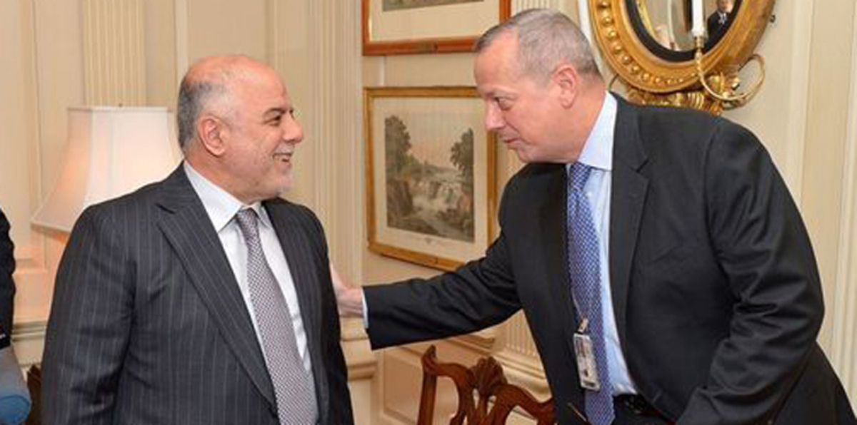 مبعوث أوباما يوبخ العبادي بعد التحالف الرباعي‎