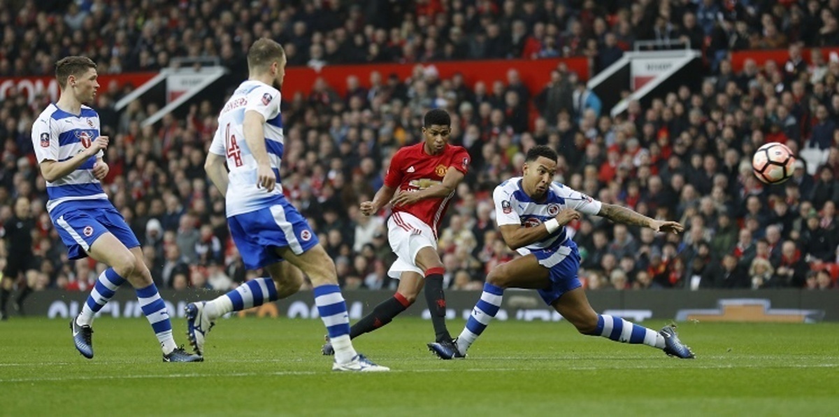 مانشستر يونايتد يكتسح ريدينغ في كأس الاتحاد الإنجليزي