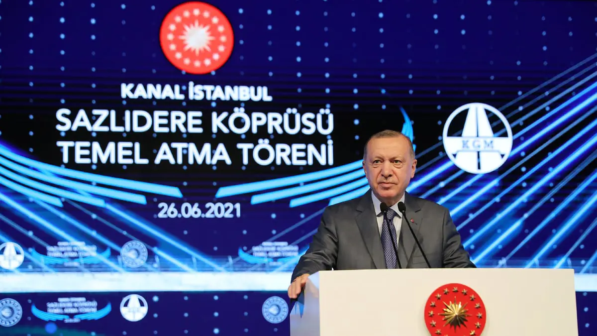 رغم الانتقادات والتشكيك بجدواه.. أردوغان يدشن مشروع "قناة إسطنبول"