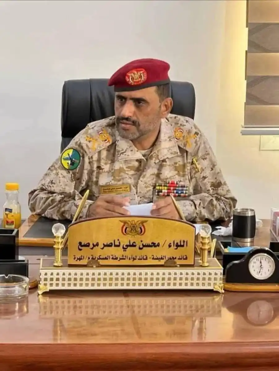 اللواء السابق في الجيش اليمني محسن مرصع الكازمي