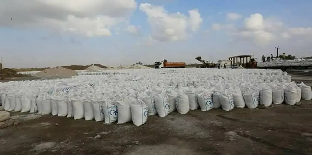 "ملح عدن" ينفض غبار الحرب ويبدأ التصدير إلى إسبانيا (صور)