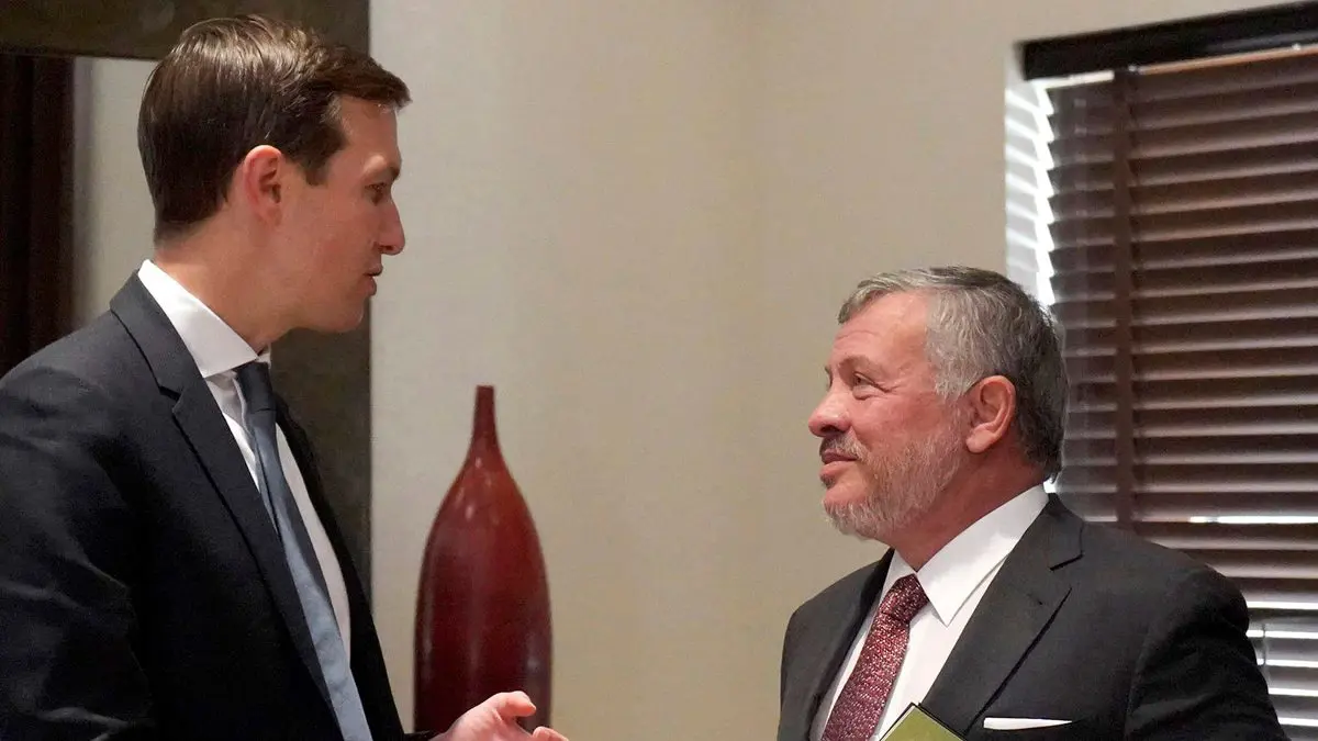 كوشنر يبحث مع العاهل الأردني مستجدات خطته للسلام