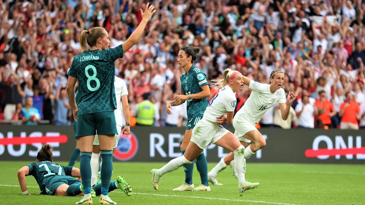 إنجلترا تنتزع لقب بطولة أوروبا للسيدات بعد فوز مثير على ألمانيا
