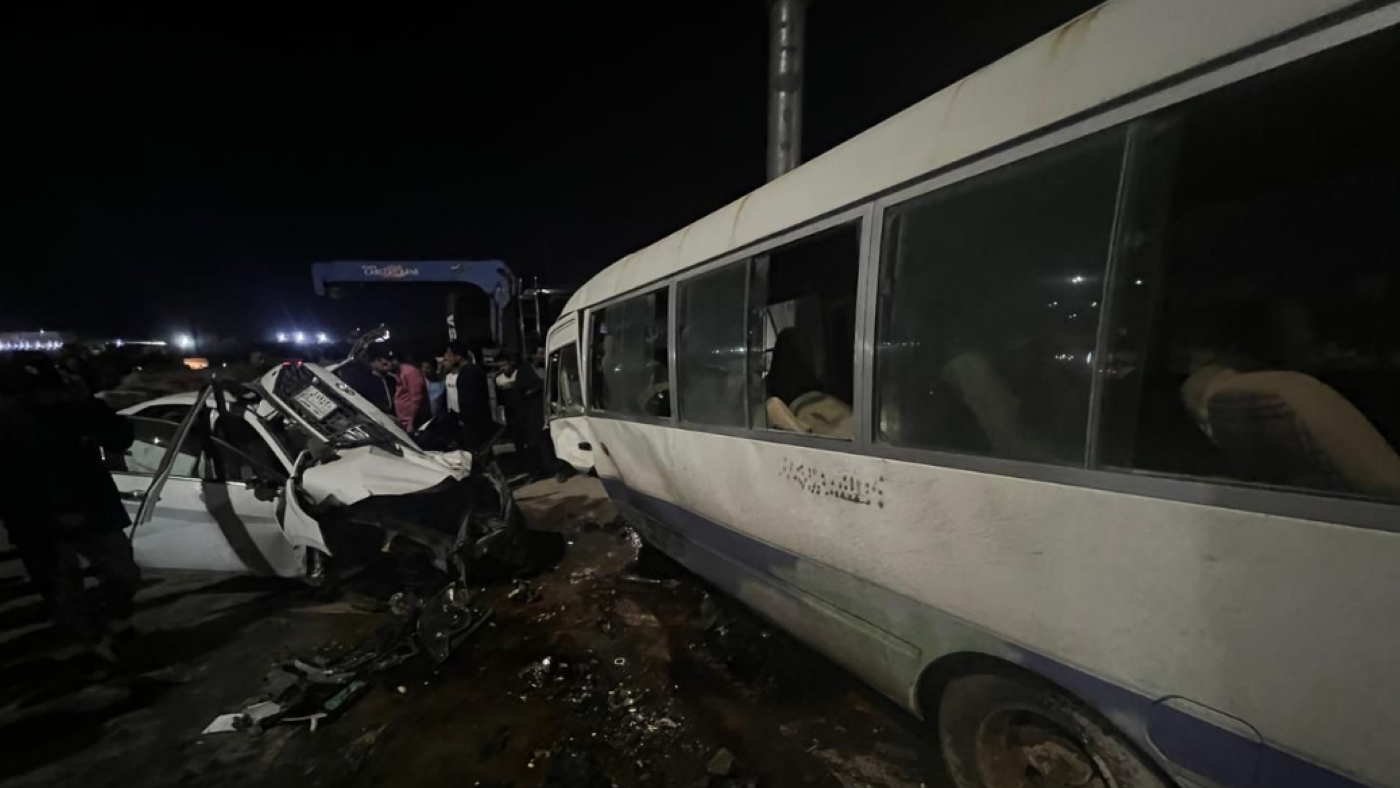 العراق.. حادث سير مروع لحافلة فريق كرة قدم